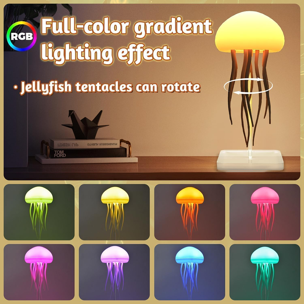 LumniGlow™ Floating Jellyfish Lamp