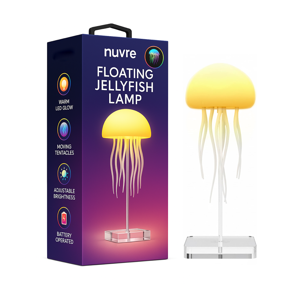 LumniGlow™ Floating Jellyfish Lamp