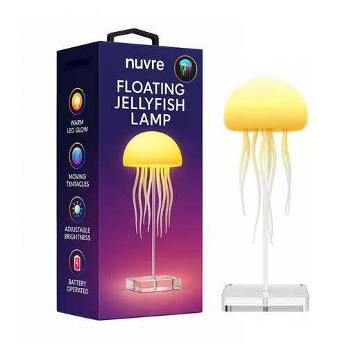 LumniGlow™ Floating Jellyfish Lamp