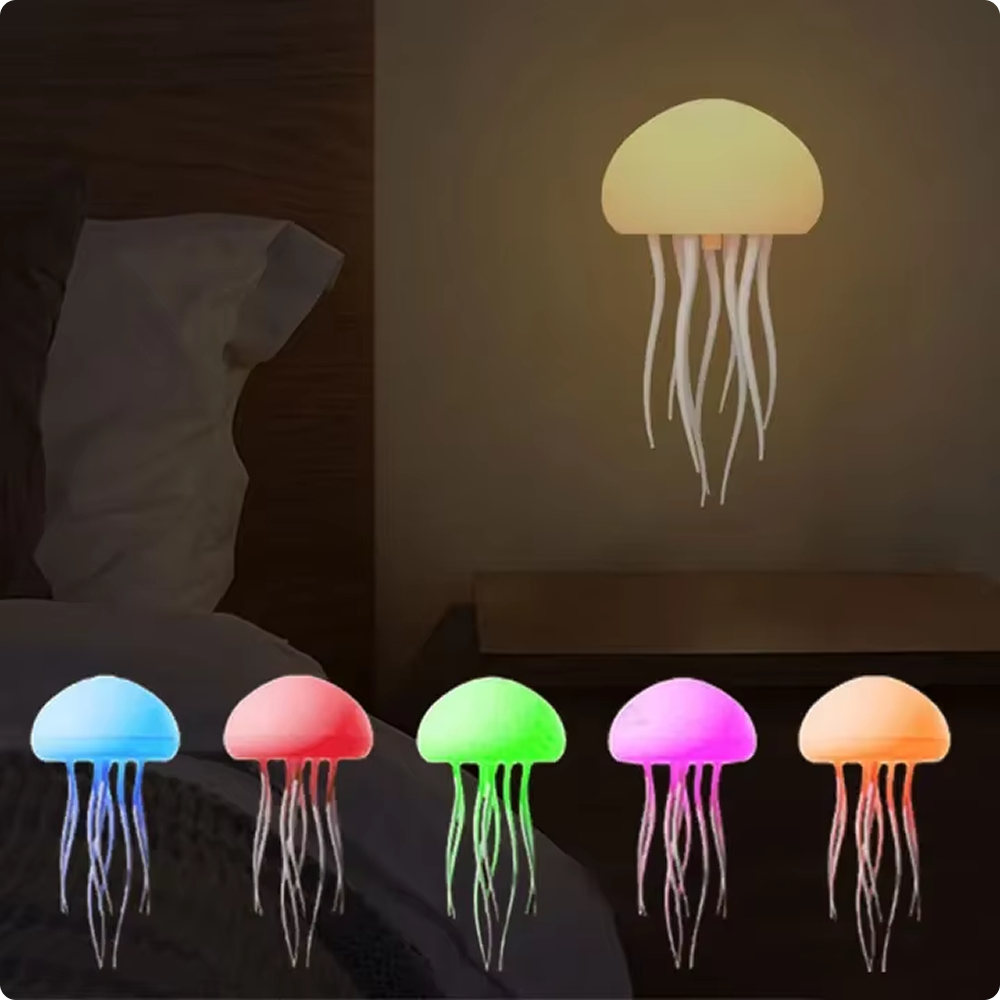 LumniGlow™ Floating Jellyfish Lamp