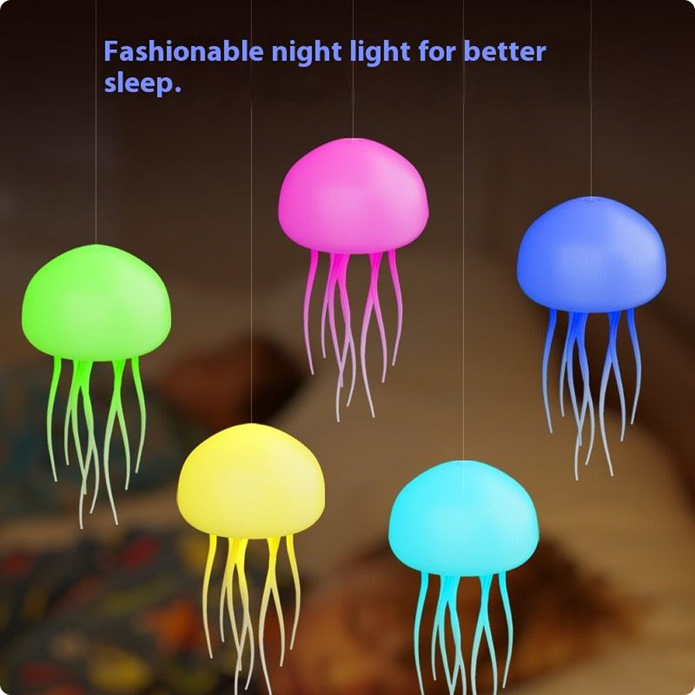LumniGlow™ Floating Jellyfish Lamp