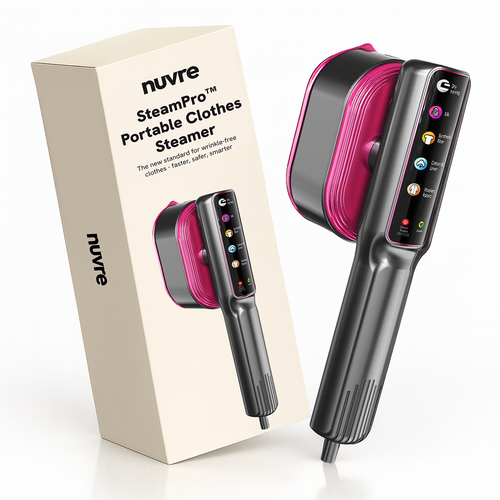 SteamPro™ Portable Clothes Steamer