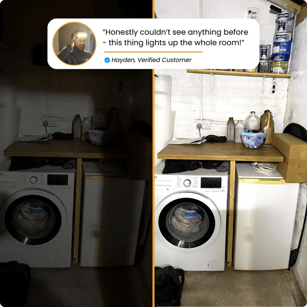 Light&Go™ Wide-Angle Headlamp